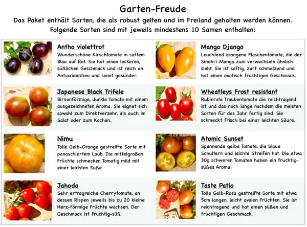 Tomaten: 8 robuste Sorten für den Garten, Freiland-geeignet - Secret Seeds 2024