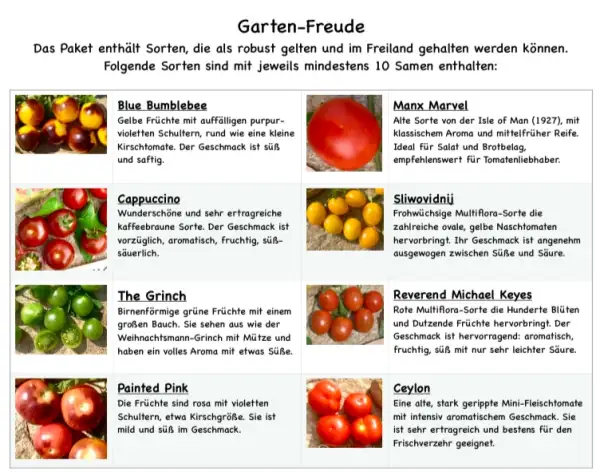 Tomaten: 8 robuste Sorten für den Garten, Freiland-geeignet - Secret Seeds 2025