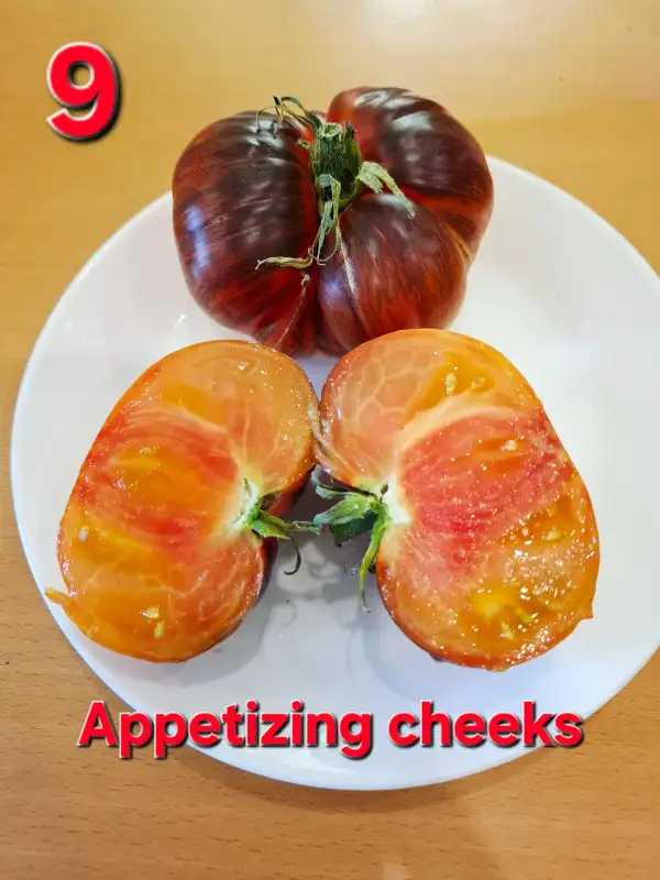 Tomaten: Appetizing cheeks