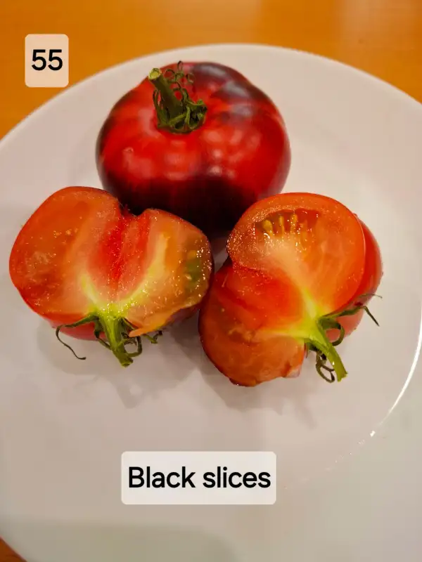 Tomaten: Black slices