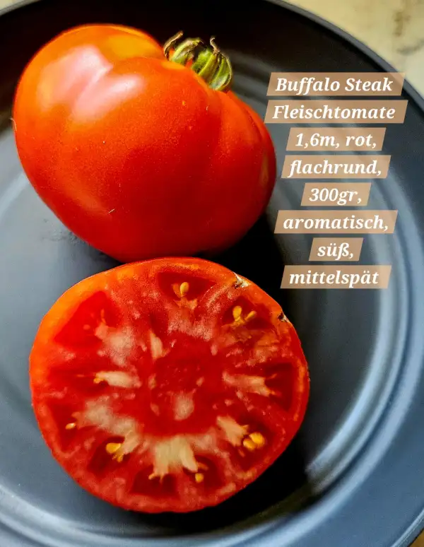 Tomaten: Buffalo Steak