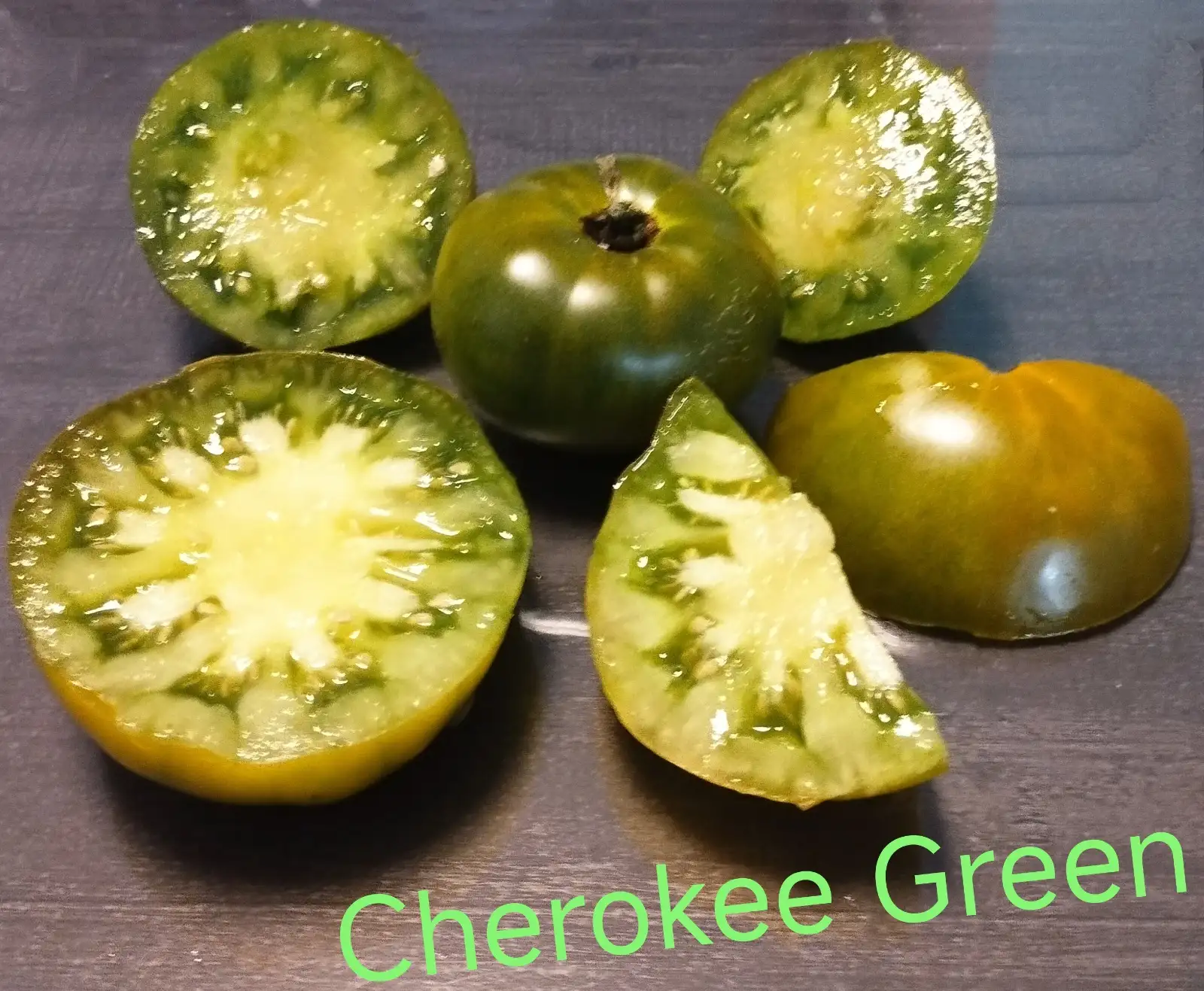 Tomaten: Cherokee Green