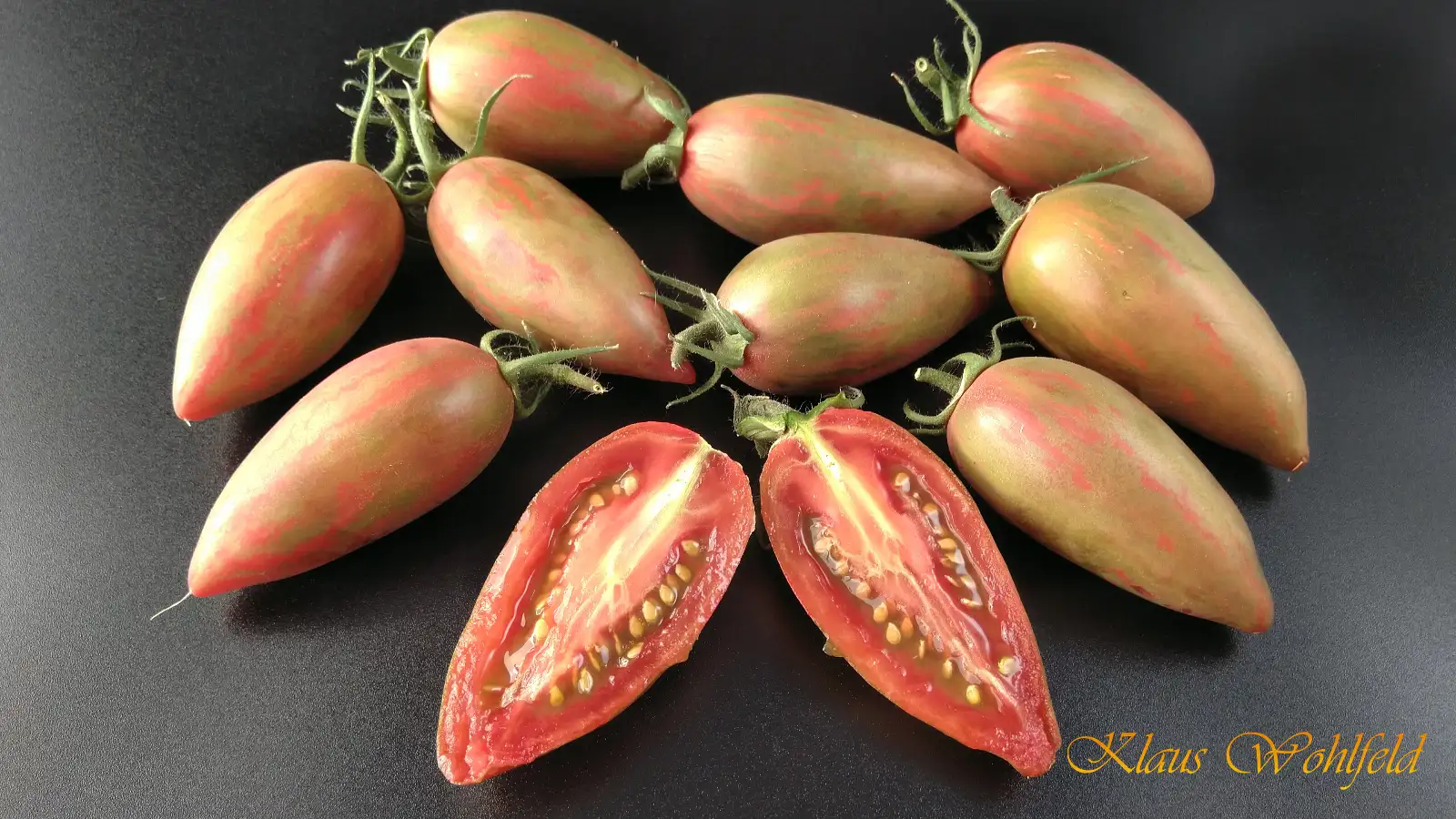 Tomaten: Cherry Artisan Purple Smaragd