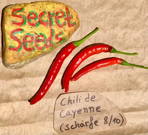 Chili / Paprika: Chili de Cayenne (Schärfe 8/10)