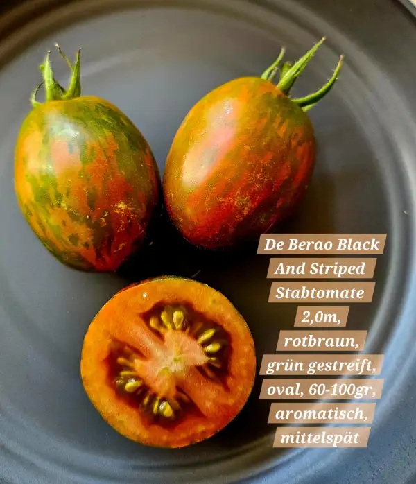 Tomaten: De Berao Black And Striped