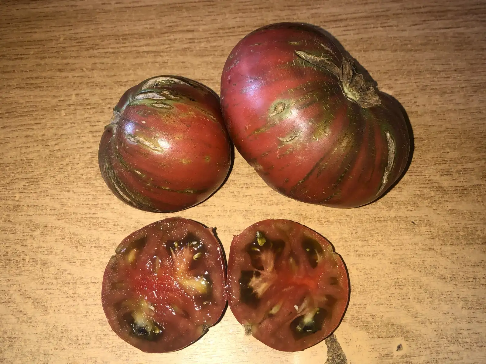 Tomaten: Dwarf Blackfire