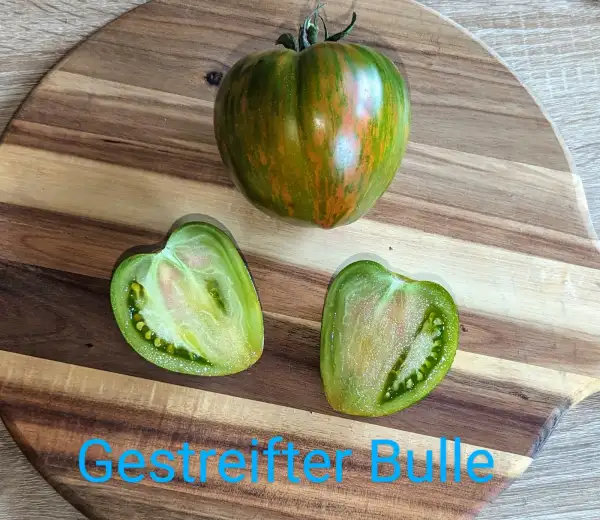 Tomaten: Gestreifter Bulle