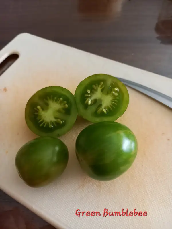 Tomaten: Green Bumblebee