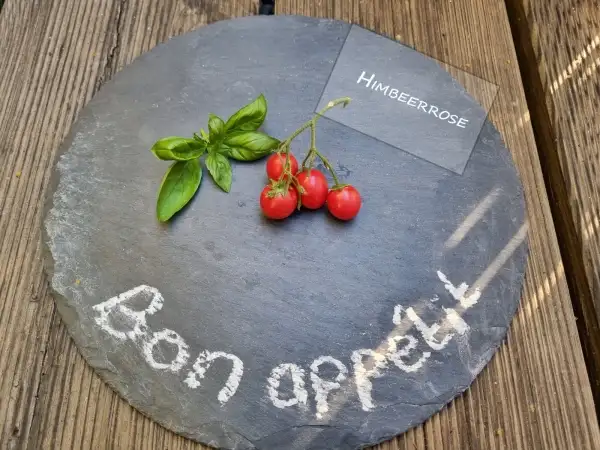 Tomaten: Himbeerrose