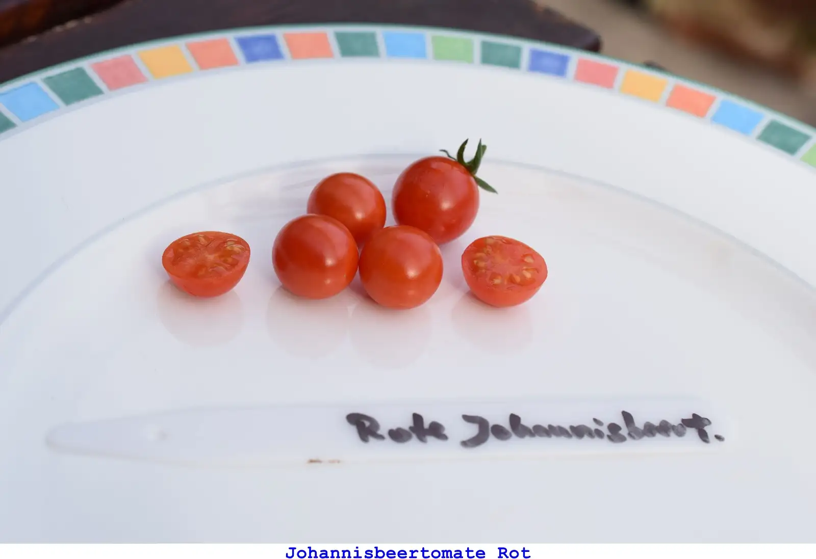 Tomaten: Johannisbeertomate Rot