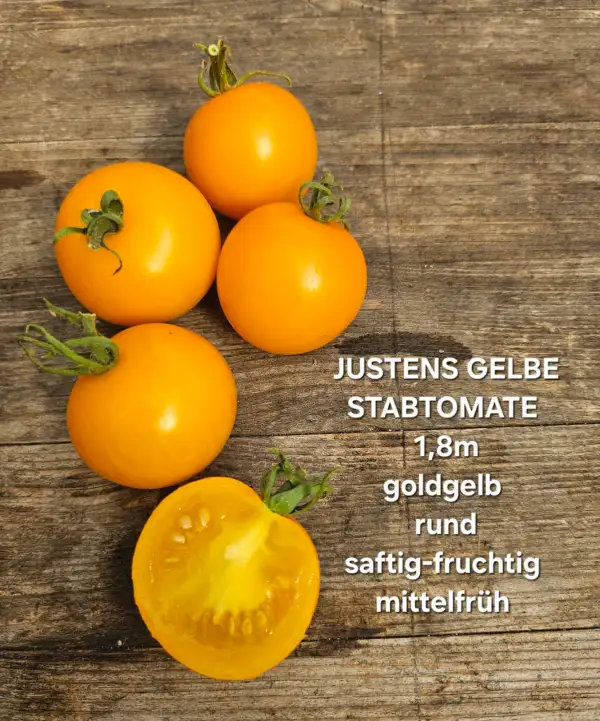 Tomaten: Justens Gelbe