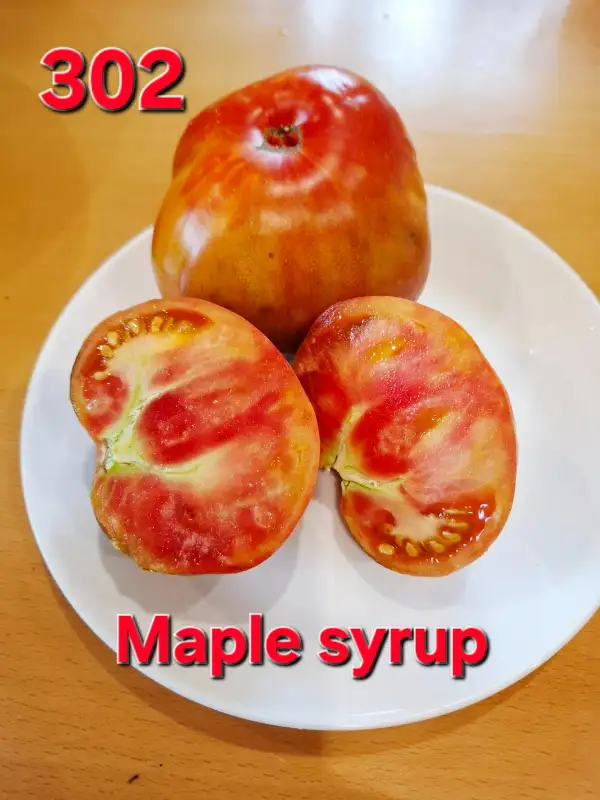 Tomaten: Maple Syrup