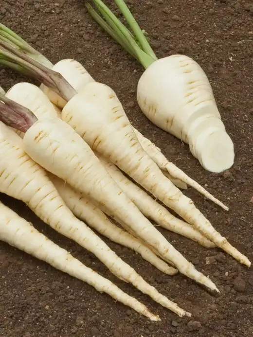 andere Gemüse: Pastinake, Halblange Weiße