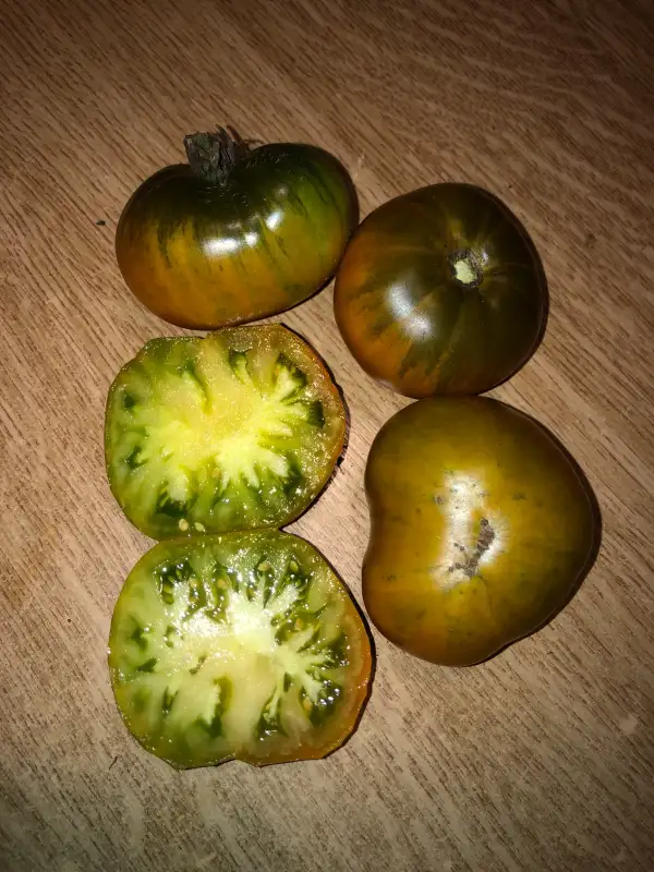 Tomaten: Smaragd Apfel