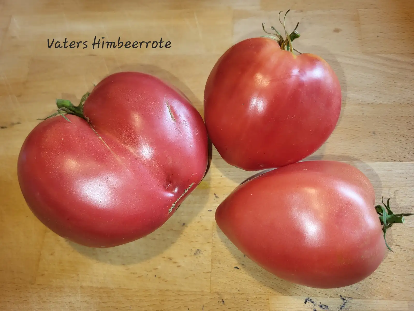 Tomaten: Vaters Himbeerrote