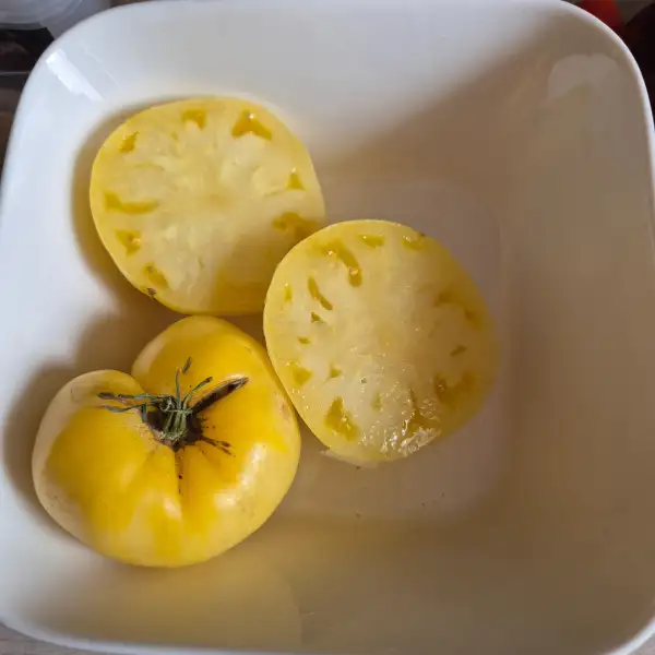 Tomaten: White Beefsteak